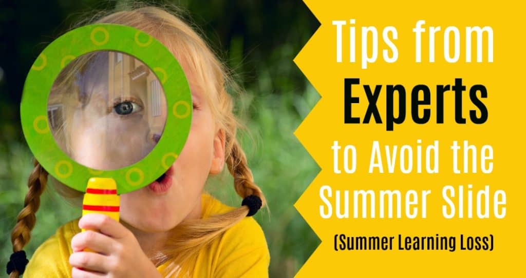 Tips to avoid the summer learning slide and summer learning loss