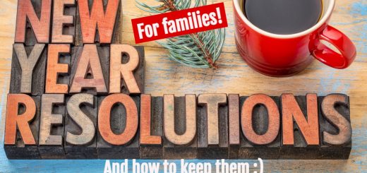 New Year Resolutions for Families