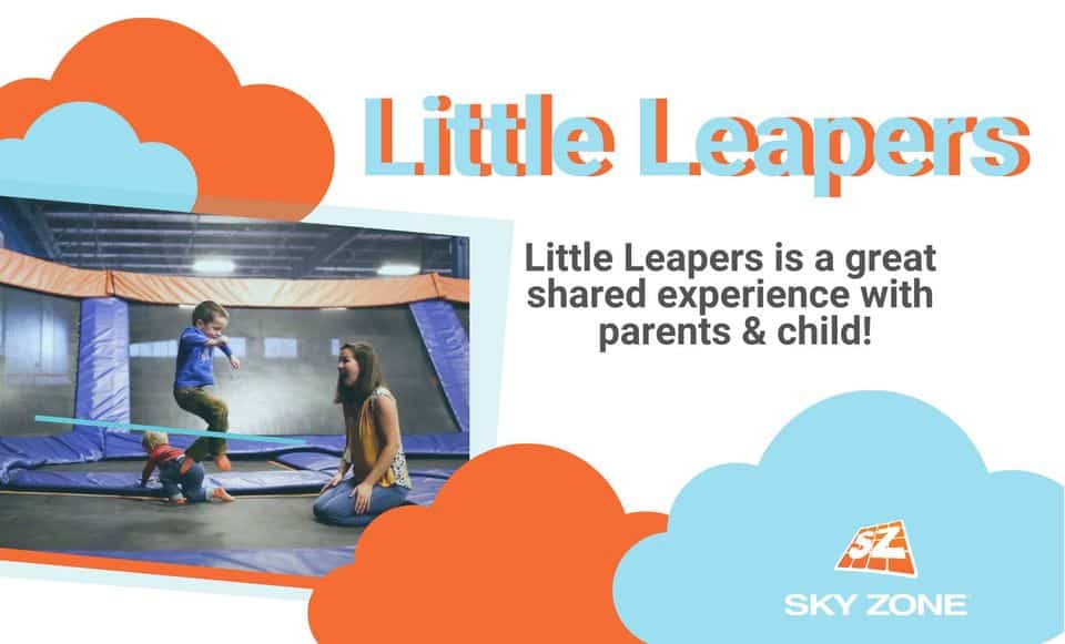 little learper toddler play time at Sky Zone